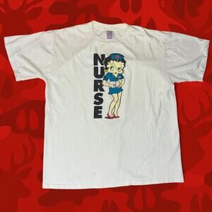 vintage 1996 Betty Boop "Nurse" T-shirt 90s Size XL
